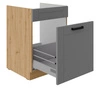Szafka kuchenna pod zlewozmywak z szufladą Asti 60 ZL 1S BB szafka odporna na parę wodną rozlaną ciecz i wysoką temperaturę