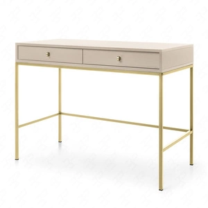 Konsola Mono beżowa z szufladami stylowy oraz funkcjonalny mebel do przedpokoju salonu czy biura