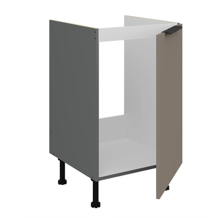 Szafka kuchenna pod zlewozmywak Fiuggi Ant 50 ZL 1F BB szafka odporna na uszkodzenia wykończenie frontów w technologii anti fingerprint