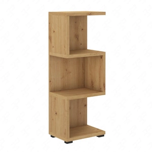 Regał Even dąb artisan idealny regał do biura gabinetu lub pokoju nastolatka wysoka jakość wykonania