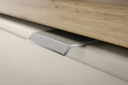 Szafka pod umywalkę Bella 120 cm beżowa doskonała propozycja szafki w stylu nowoczesnym lub klasycznym fronty z frezowaną ramką