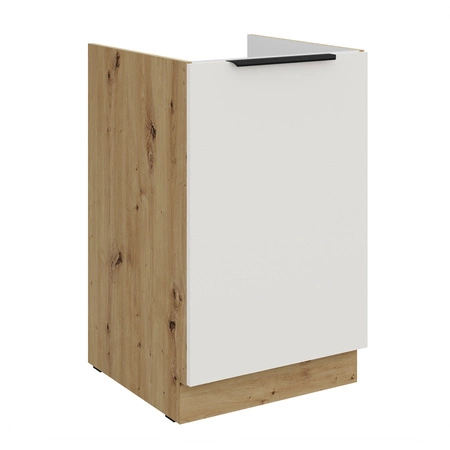 Szafka kuchenna pod zlewozmywak Corato Ar 50 ZL 1F BB szafka odporna na uszkodzenia wykończenie frontów w technologii anti fingerprint