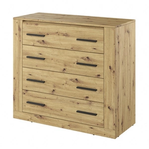 Komoda z szufladami Arti 100 cm dąb artisan minimalistyczny design klasyczna forma idealna komoda do salonu lub pokoju dziennego
