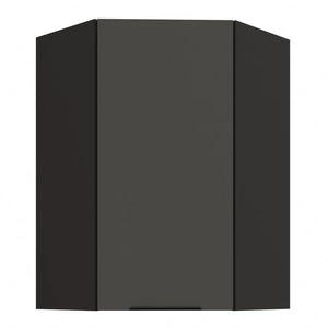 Szafka kuchenna narożna wisząca Aversa Bl 60x60 GN-90 1F odporna na uszkodzenia wykończenie frontów w technologii anti fingerprint