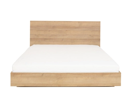 Łóżko Noma 160x200 cm dąb riviera w nowoczesnym stylu idealne do sypialni