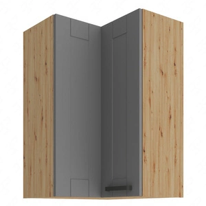 Szafka kuchenna narożna wisząca Asti 60x60 GN-90 2F szafka odporna na parę wodną wysoką temperaturę i rozlaną ciecz