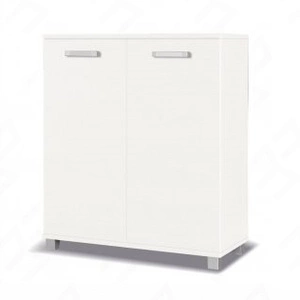 Komoda Maximus 100 cm biała nowoczesny design mebla obrzeża komody wykończone specjalną okleiną ABS