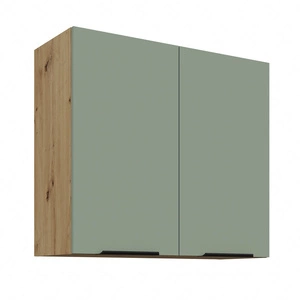 Szafka kuchenna wisząca Treviso Ar 80 G-72 2F szafka kuchenna odporna na uszkodzenia wykończenie frontów w technologii anti fingerprint