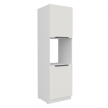 Słupek kuchenny Corato Wh 60 DP-210 2F szafka do zabudowy piekarnika fronty wykonane w innowacyjnej technologii anti fingerprint