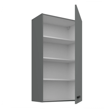 Szafka kuchenna wisząca Verdi 60 G-108 1F szafka odporna na działanie wilgoci i uszkodzenia czarny metalowy uchwyt