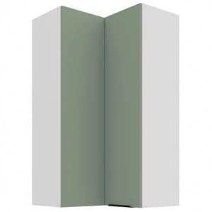 Szafka kuchenna narożna wisząca Treviso Wh 60x60 GN-108 2F odporna na uszkodzenia wykończenie frontów w technologii anti fingerprint