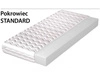 Materac kieszeniowy Superking Standard 200x200 cm 7 stref twardości hipoalergiczny każda sprężyna umieszczona w osobnej kieszonce materiału