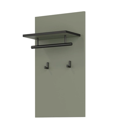 Wieszak ścienny Cross 40 cm zielony nowoczesny design funkcjonalny dodatek do przedpokoju klasyczna konstrukcja