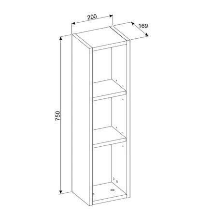 Zestaw mebli łazienkowych Bella beżowy minimalistyczny design elegancka frezowana ramka na frontach mebli uchwyty krawędziowe