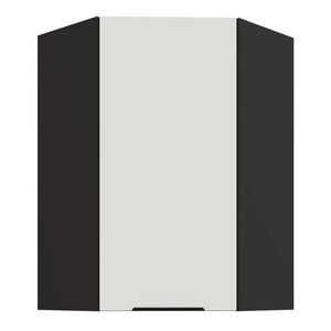 Szafka kuchenna narożna wisząca Corato Bl 60x60 GN-90 1F odporna na uszkodzenia wykończenie frontów w technologii anti fingerprint