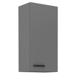 Szafka kuchenna wisząca Verdi 45 G-90 1F szafka odporna na działanie wilgoci i uszkodzenia czarny metalowy uchwyt