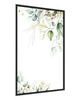 Plakat pastelowe kwiaty 70x100 plakat w ramie precyzyjny wydruk ze stylową grafiką doskonała dekoracja do salonu lub sypialni