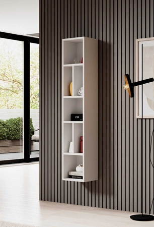 Zestaw mebli do salonu Toledo biały połysk meblościanka idealna do salonu i pokoju dziennego