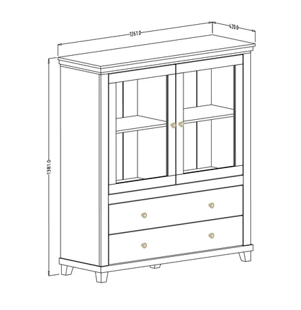 Zestaw mebli do salonu Evora beżowy / dąb dunin zachwyci miłośników wyrazistych wnętrz atrakcyjny wygląd oraz funkcjonalność