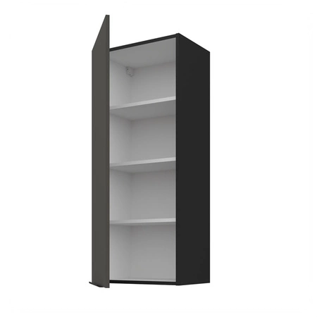 Szafka kuchenna wisząca Aversa Bl 45 G-108 1F szafka kuchenna odporna na uszkodzenia wykończenie frontów w technologii anti fingerprint