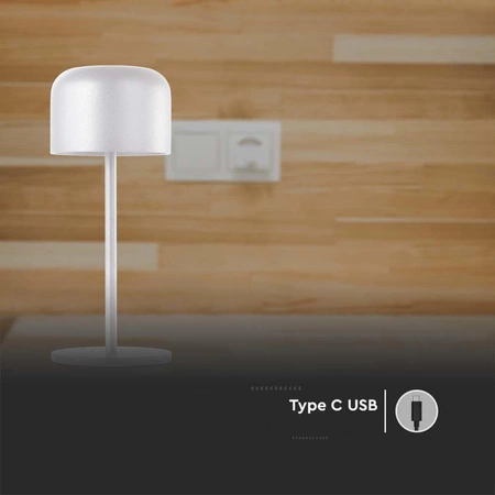 Lampka nocna Aris biała 1,5W 2700K-5700K subtelny design trwała lampka LED z wysokim poziomem ochrony metalowa konstrukcja