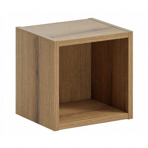 Szafka łazienkowa wisząca Nova / Viva 27 cm dąb coast evoke prosta bryła doskonale uzupełniająca aranżację łazienki odporność na uszkodzenia