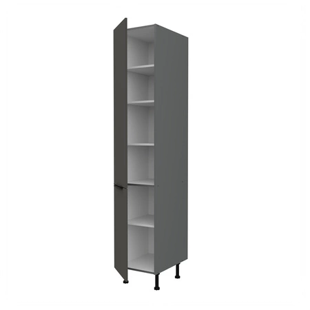 Słupek kuchenny Aversa Ant 40 DK-215 2F szafka kuchenna odporna na uszkodzenia wykończenie frontów w technologii anti fingerprint