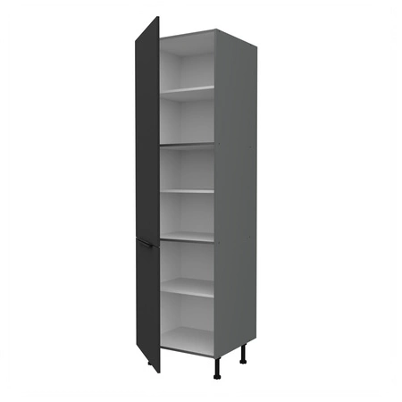 Słupek kuchenny Alatri Ant 60 DK-215 2F szafka kuchenna odporna na uszkodzenia wykończenie frontów w technologii anti fingerprint