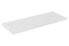 Blat do szafki łazienkowej Adeel 120 cm biały wykonany z trwałych materiałów zapewnia solidność i długotrwałe użytkowanie