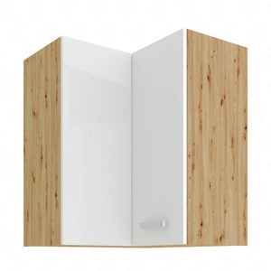 Szafka kuchenna narożna wisząca Alpine 60x60 GN-72 2F szafka odporna na parę wodną rozlaną ciecz i wysoką temperaturę