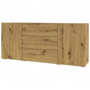 Komoda z szufladami Ava 140 cm dąb artisan z możliwością powieszenia idealna komoda do każdego wnętrza