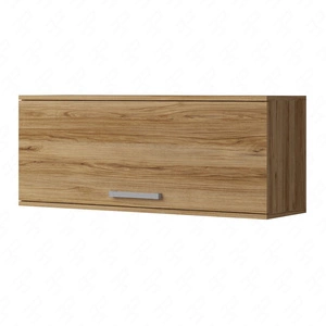 Półka wisząca z drzwiami Maximus 100 cm dąb catania nowoczesny design obrzeża wykończone specjalną okleiną front podnoszony na siłownikach gazowych