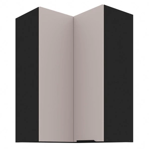 Szafka kuchenna narożna wisząca Tarraco 60x60 GN-90 2F metalowy uchwyt krawędziowy szafka odporna na działanie wilgoci i uszkodzenia