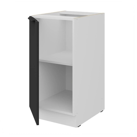 Zestaw mebli kuchennych narożny Alatri Wh 290x230 cm stylowe szafki kuchenne z frontami wykonanymi w technologii anti fingerprint