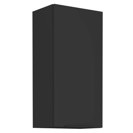Szafka kuchenna wisząca Black 40 G-90 1F metalowy uchwyt krawędziowy szafka odporna na działanie wilgoci i uszkodzenia