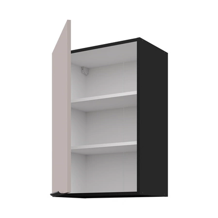 Zestaw mebli kuchennych Tarraco 280 cm metalowe uchwyty krawędziowe szafki doskonale prezentują się w nowoczesnych wnętrzach