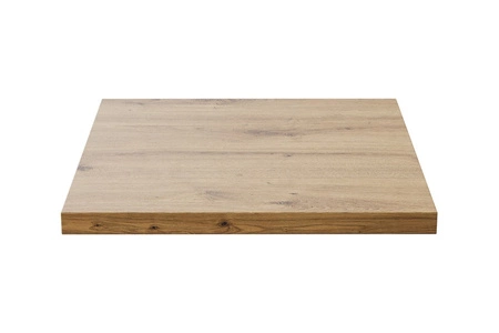 Blat do szafki łazienkowej Bella 60 cm dąb artisan wykonany z trwałych materiałów zapewnia solidność i długotrwałe użytkowanie