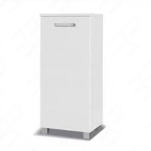 Komoda Maximus 50 cm biała nowoczesny design mebla obrzeża komody wykończone specjalną okleiną ABS