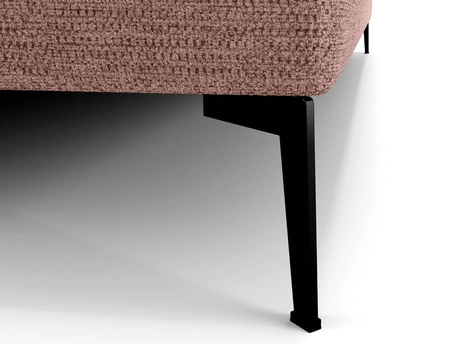 Łóżko kontynentalne Irvine 80x200 różowe stylowe łóżko z pojemnikiem na pościel i wysokim wezgłowiem zachwyca eleganckim designem