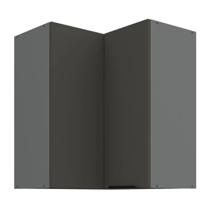 Szafka kuchenna narożna wisząca Aversa Ant 60x60 GN-72 2F odporna na uszkodzenia wykończenie frontów w technologii anti fingerprint