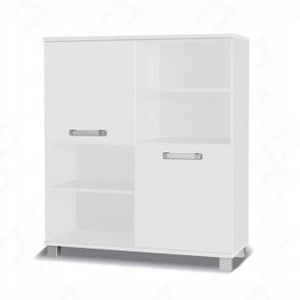 Komoda Maximus 100 cm biała nowoczesny design mebla obrzeża komody wykończone specjalną okleiną ABS