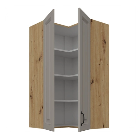 Szafka kuchenna narożna wisząca Delos 60x60 GN-108 2F szafka odporna na parę wodną wysoką temperaturę i rozlaną ciecz