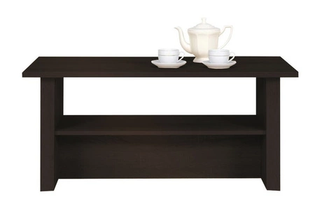 Stolik kawowy Finezja 110 cm dąb sonoma czekolada nowoczesny design mebla blat odporny na rozlane ciecze