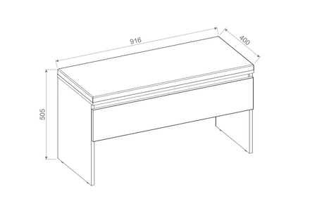 Szafka na buty Simply 92 cm biała praktyczna szafka z miękkim tapicerowanym siedziskiem funkcjonalny dodatek do przedpokoju