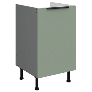 Szafka kuchenna pod zlewozmywak Treviso Ant 50 ZL 1F BB szafka odporna na uszkodzenia wykończenie frontów w technologii anti fingerprint