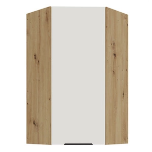 Szafka kuchenna narożna wisząca Corato Ar 60x60 GN-108 1F odporna na uszkodzenia wykończenie frontów w technologii anti fingerprint