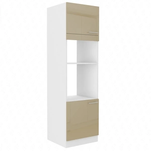 Słupek do zabudowy piekarnika i mikrofali Nalo 60 DPM-210 2F szafka z szufladami odporna na parę wodną rozlane ciecze i wysoką temperaturę