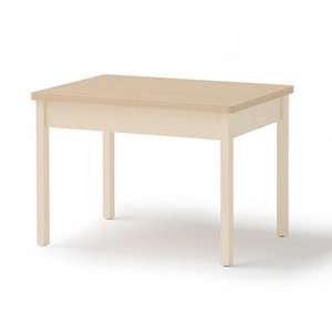 Stolik kawowy Story 80 cm beżowy / dąb vincenza bielona praktyczny stolik do salonu biura lub pokoju młodzieżowego