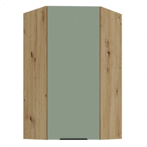 Szafka kuchenna narożna wisząca Treviso Ar 60x60 GN-108 1F odporna na uszkodzenia wykończenie frontów w technologii anti fingerprint