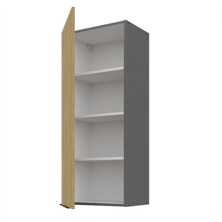 Szafka kuchenna wisząca Corsico 45 G-108 1F metalowy uchwyt krawędziowy szafka odporna na działanie wilgoci i uszkodzenia